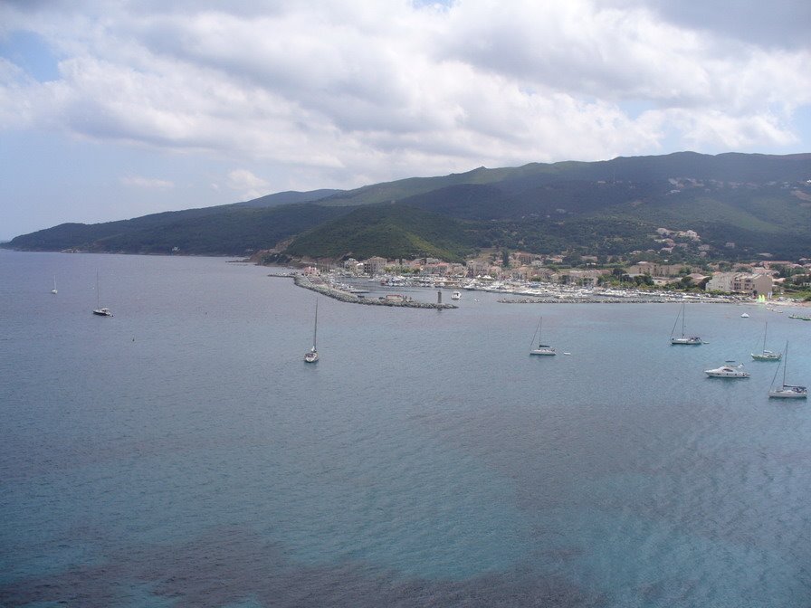 Cap Corse - Macinaggio--from Punta di a Coscia by jeffwarder