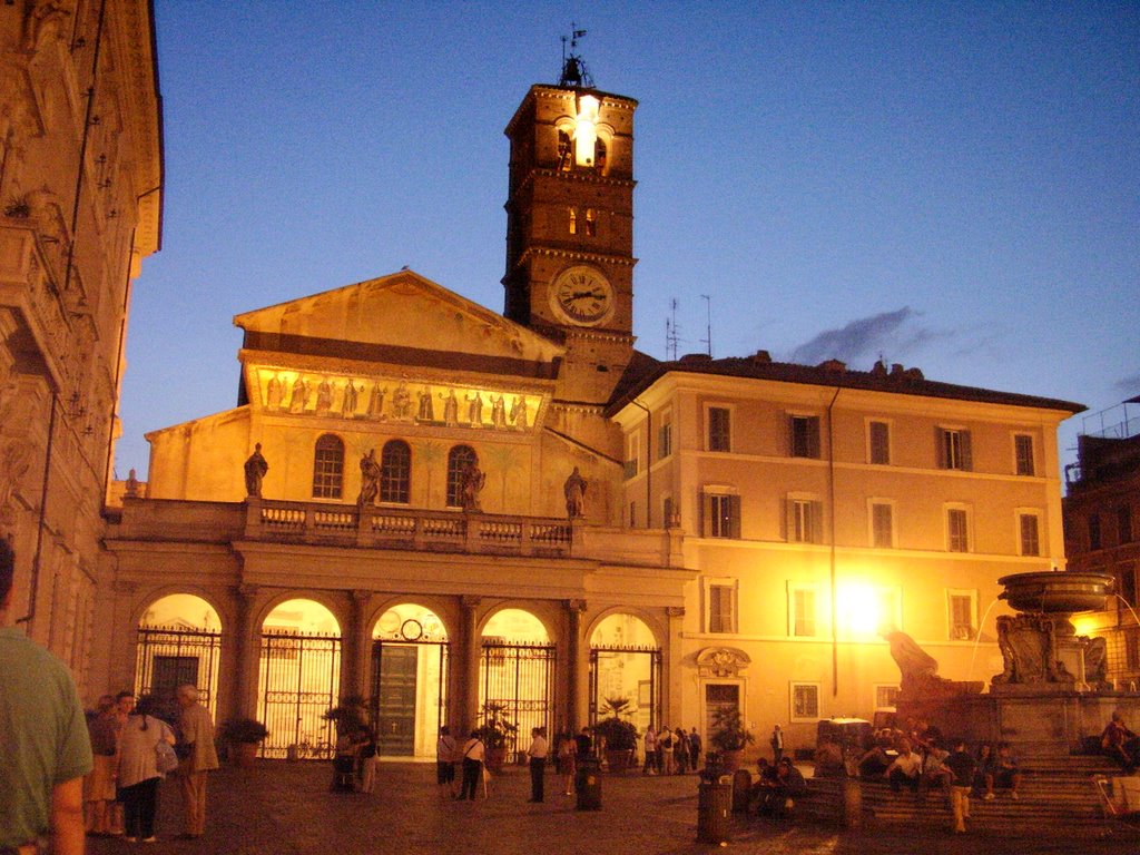 S.Maria in trastevere by Cristian Rubio