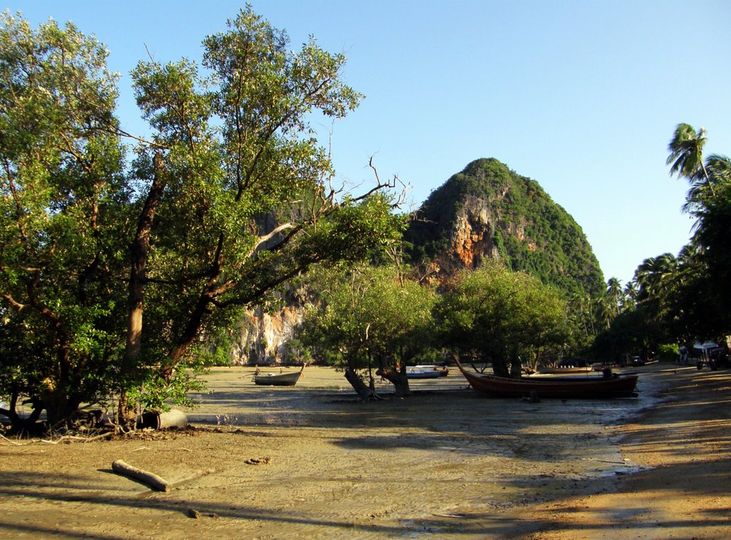 Mudflats on east railay by crokey