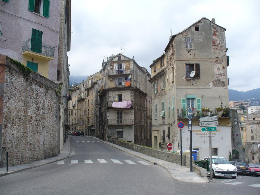 Bastia - Rue de Colle by jeffwarder