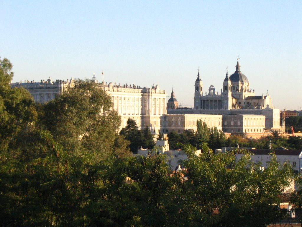 Palacio y Catedral de La Almudena by Jose Lozano Gallego