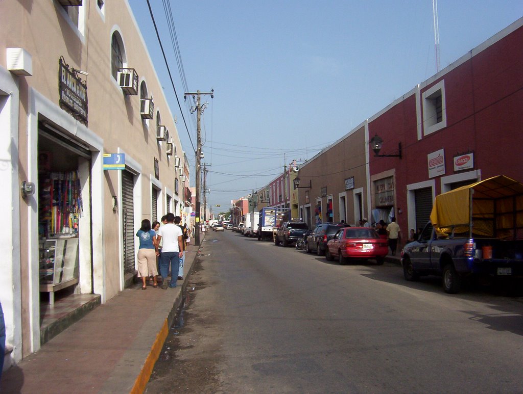 Street Near Plaza in Valladolid by cainchris