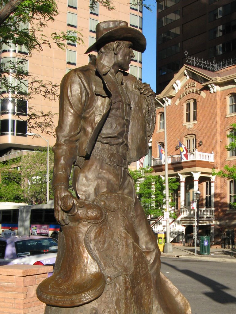 Denver cowboy by allen_shaw