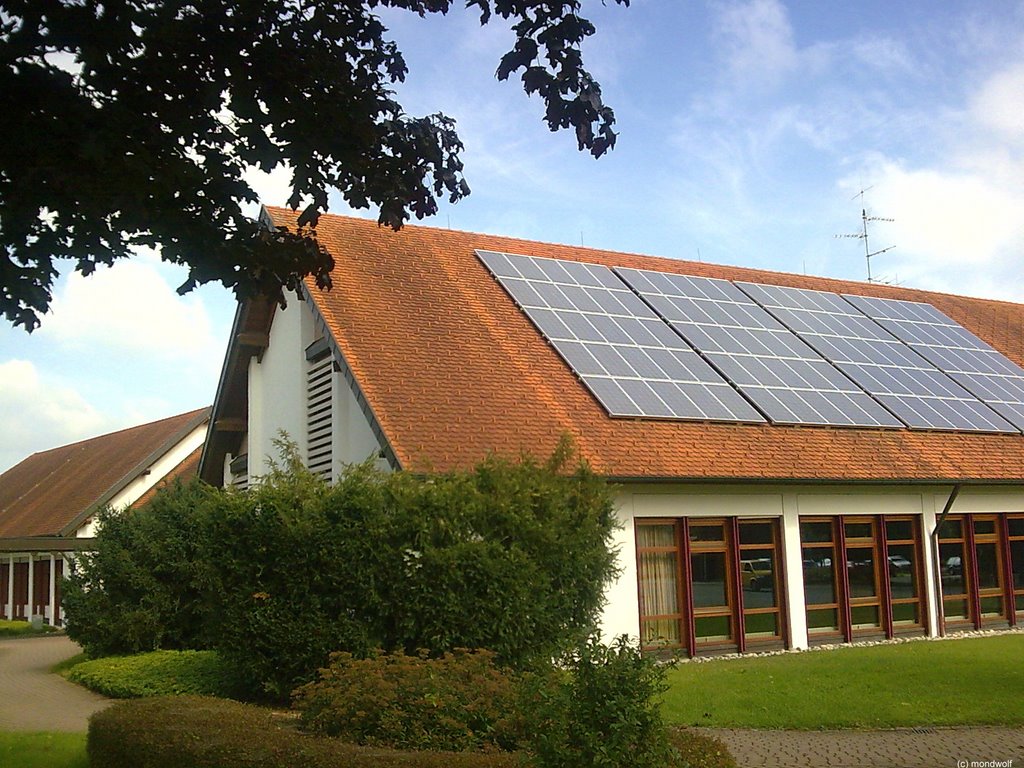 Dorfgemeinschaftshaus Kluftern mit Solar by mondwolf