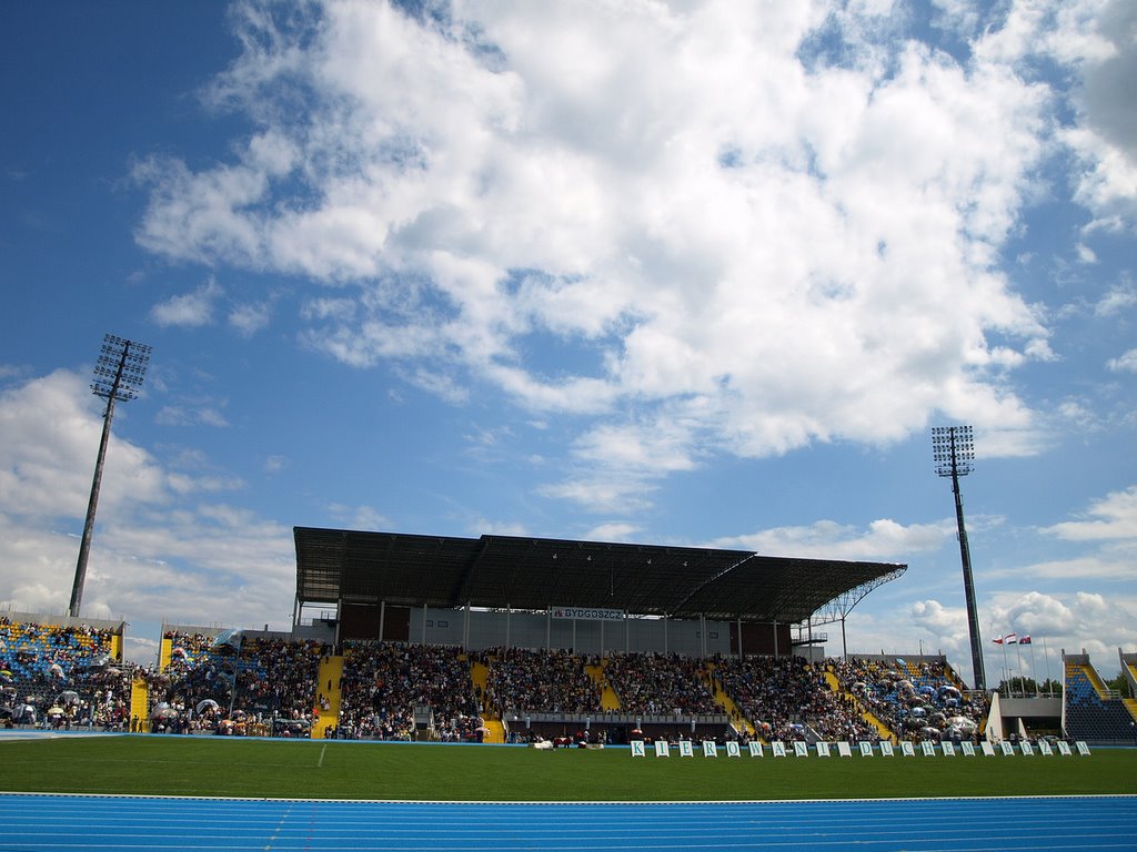 Bydgoscz Stadion Zawisza by Miłosz Nowicki