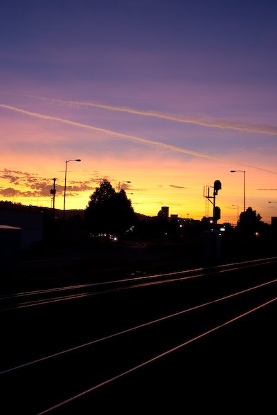 Powell Station Train Tracks by Joshua Seaman Photog…