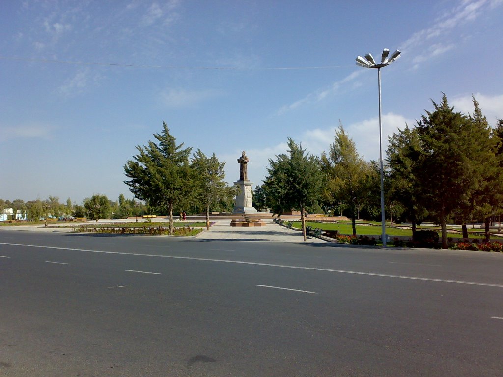 Abuabdullo Rudaki monument - Памятник Абуабдулло Рудаки by KPbICMAH