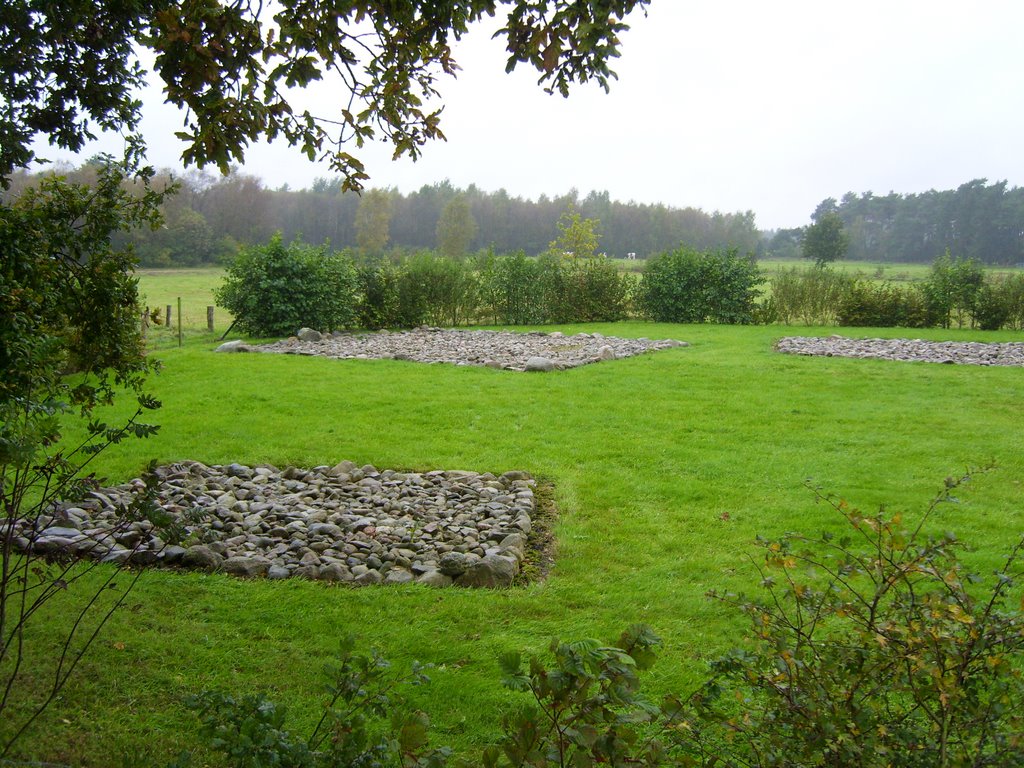 Die "Überreste" der Burg. Ost nach West gesehen. by m.niebuhr