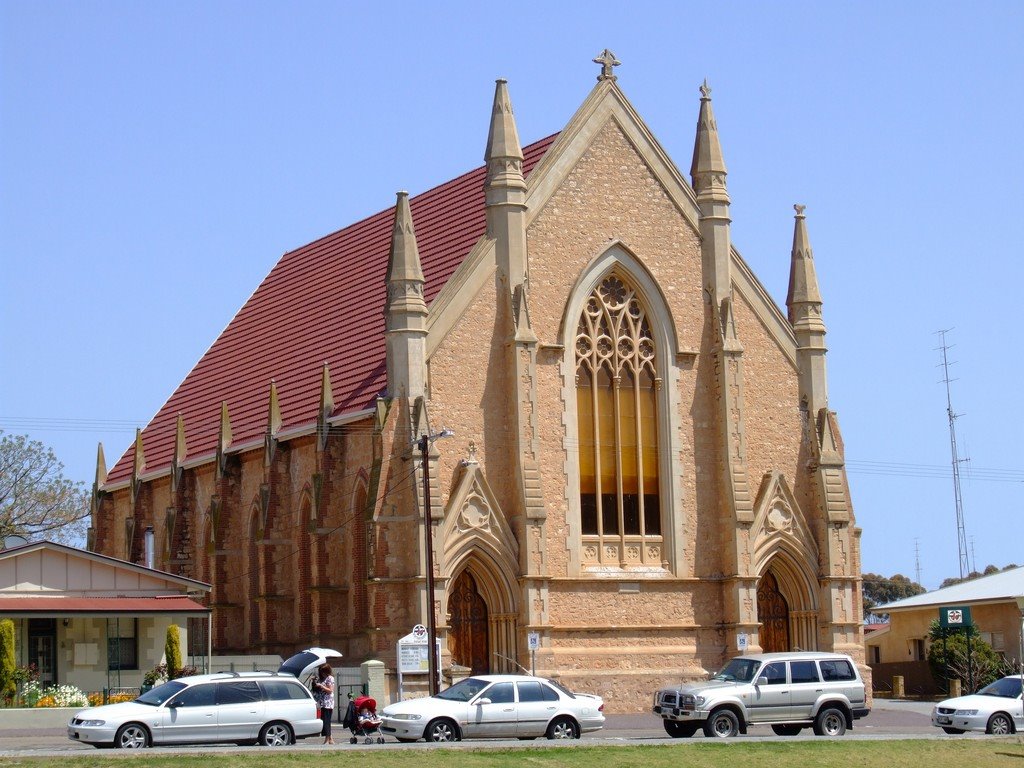 Moonta Uniting Church (formerly Methodist); known as "The Cathedral on the Square". by Wolfram D