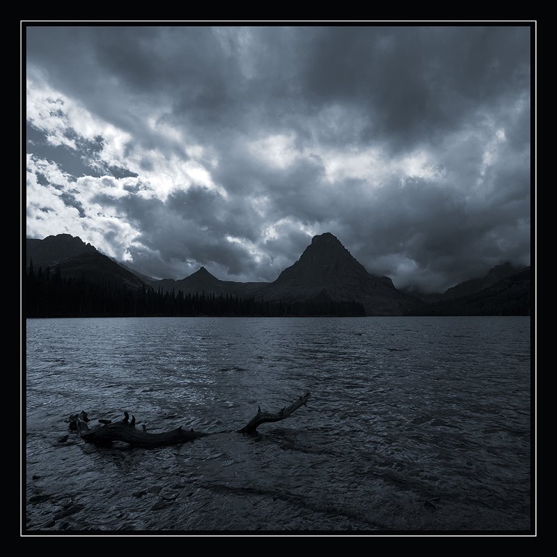 Upper Two Medicine Lake, Glacier National Park, USA by Vadim Balakin