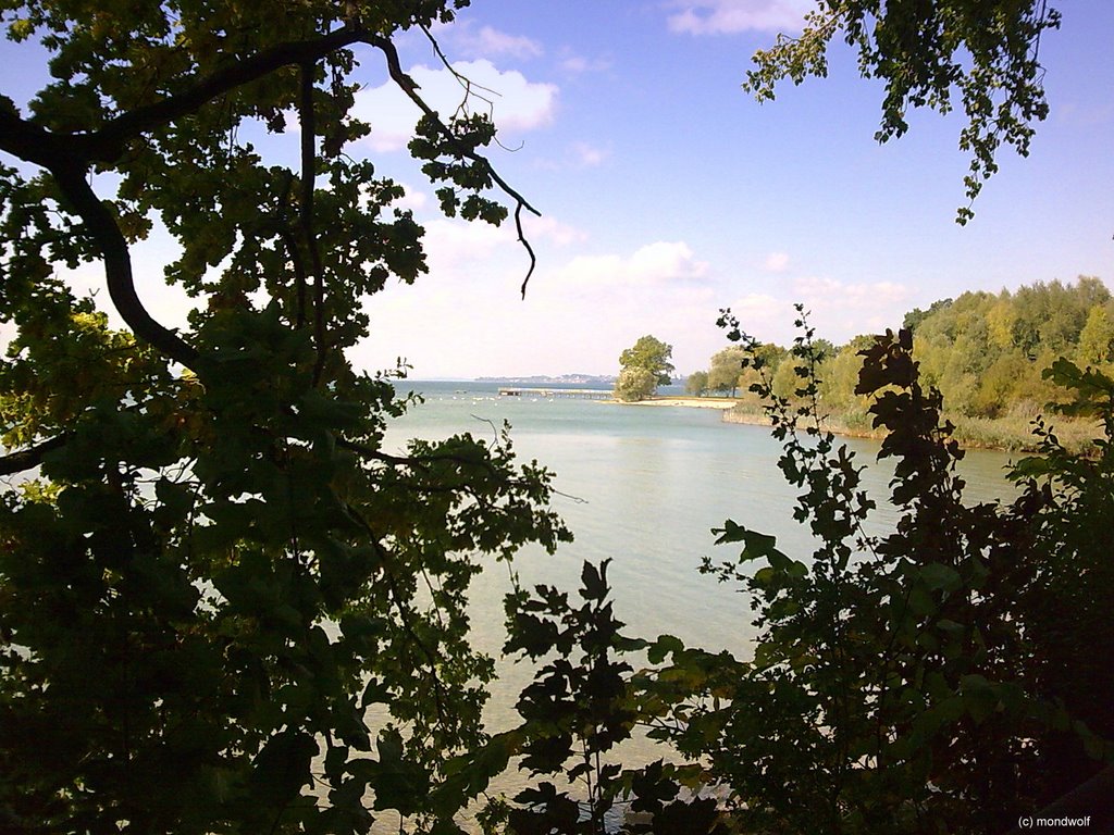 Uferweg vom Strandbad zur Schlosskirche Friedrichshafen by mondwolf