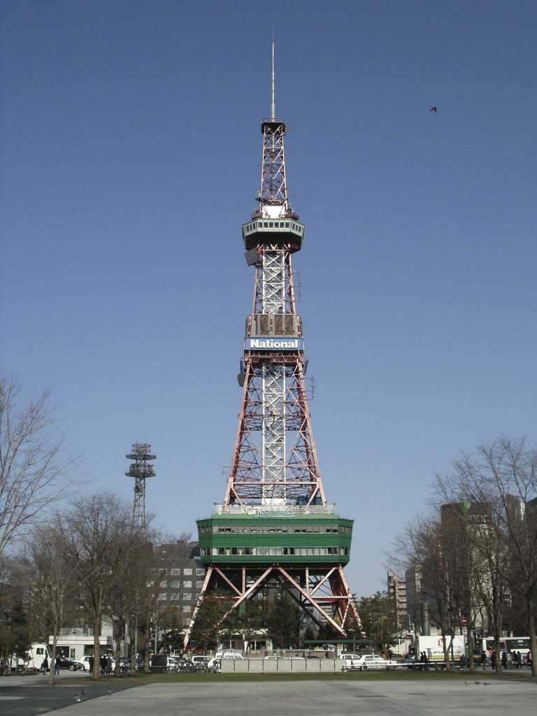 Sapporo TV Tower 147.2m high by fukaii