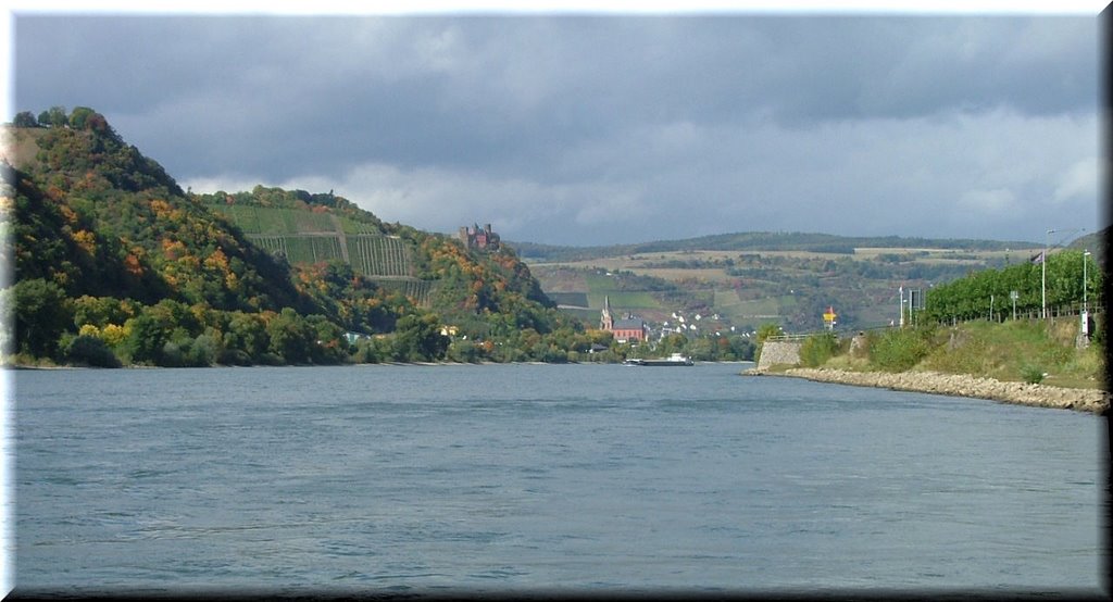 Ein schöner Blick auf Oberwesel by Klaus Brink