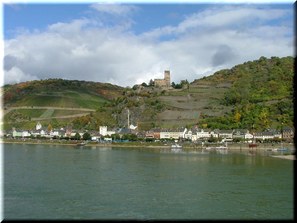 Burg Gutenfels bei Kaub by Klaus Brink