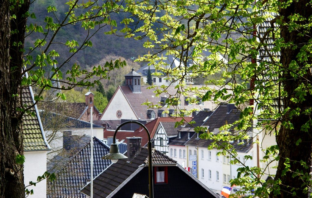 Blick von Vorburg auf Innenstadt by markad