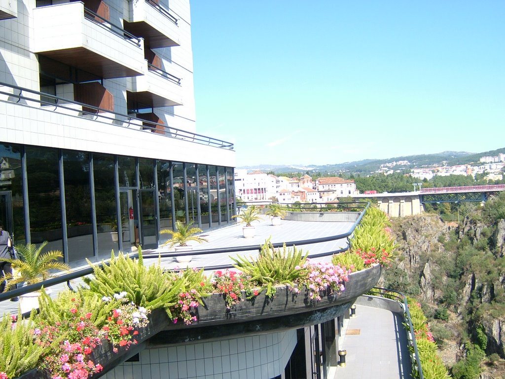 Balcony of hotel miracorgo by asiulana