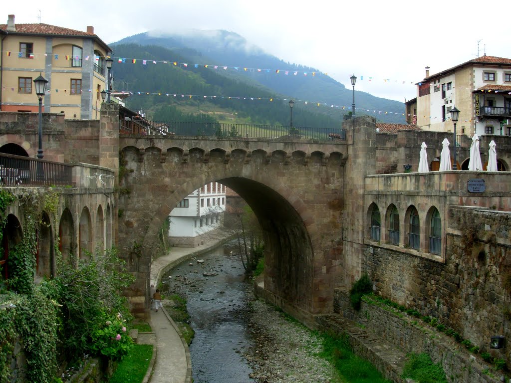 Potes/Cantábria (Ponte sobre o Rio Deva) by Majoca