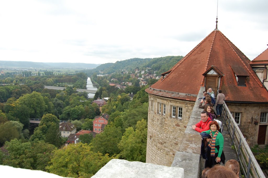 Tübingen. Desde el castillo. Rio Neckar by assela alamillo