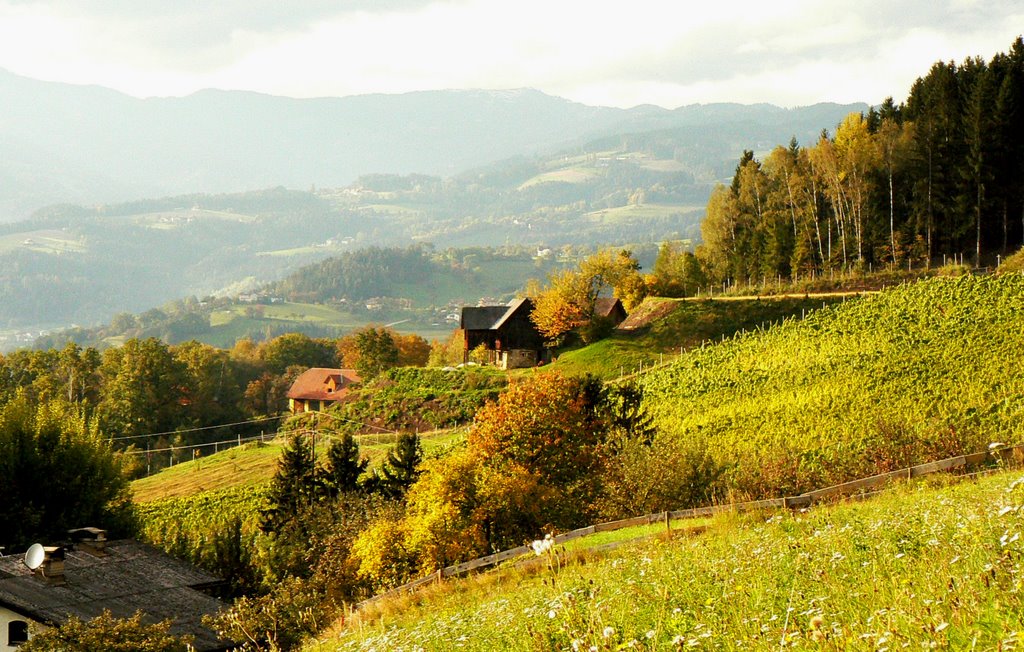 Lavanttaler Herbstlandschaft by Josef Grohs