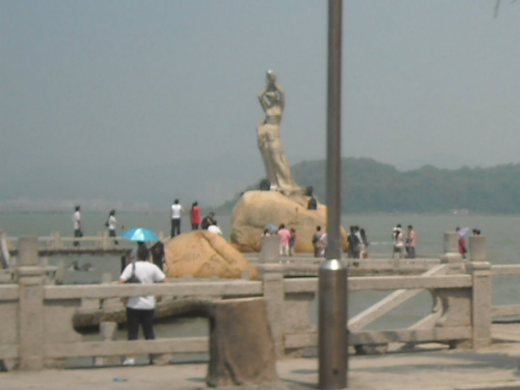 Zhuhai "Mermaid" Statue by Jasontc2006