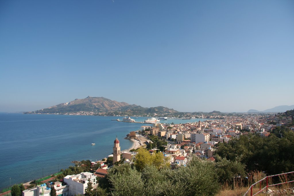 Zante town from above by lazarous_666