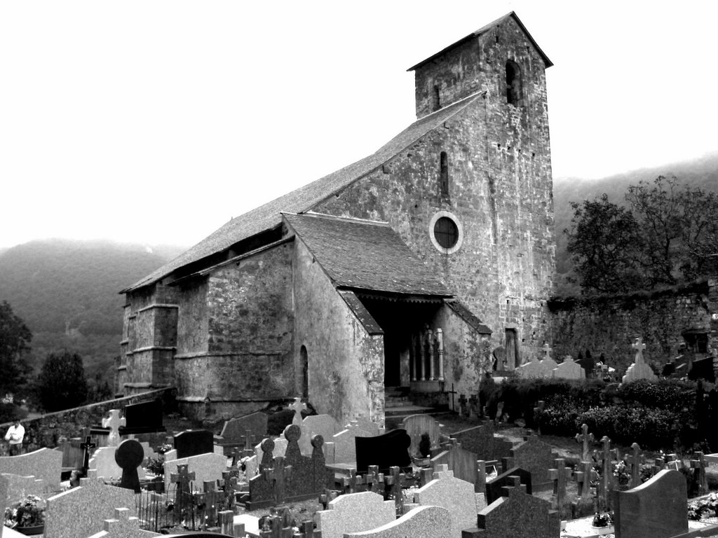 L'église de Sainte Engrace Pays Basques by © JM BAYEN