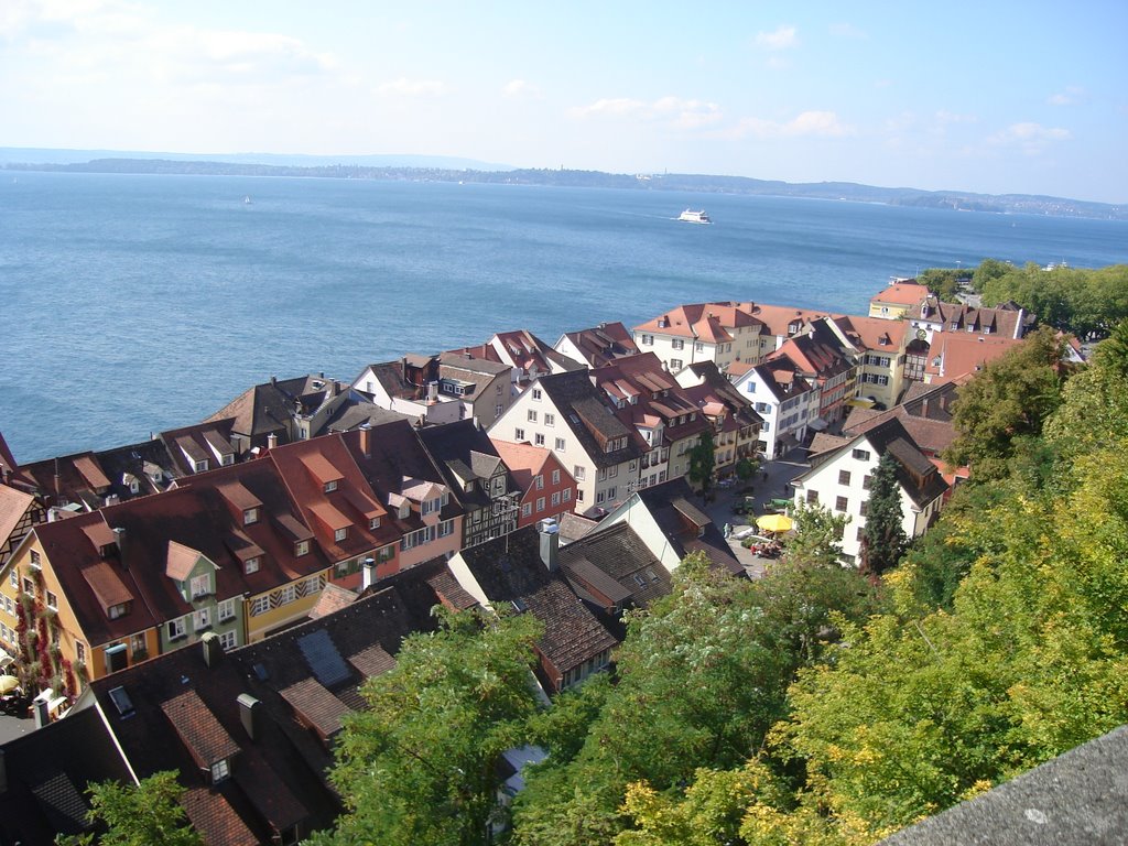 Altstadtpanorama Meersburg by Kieler Sprotte