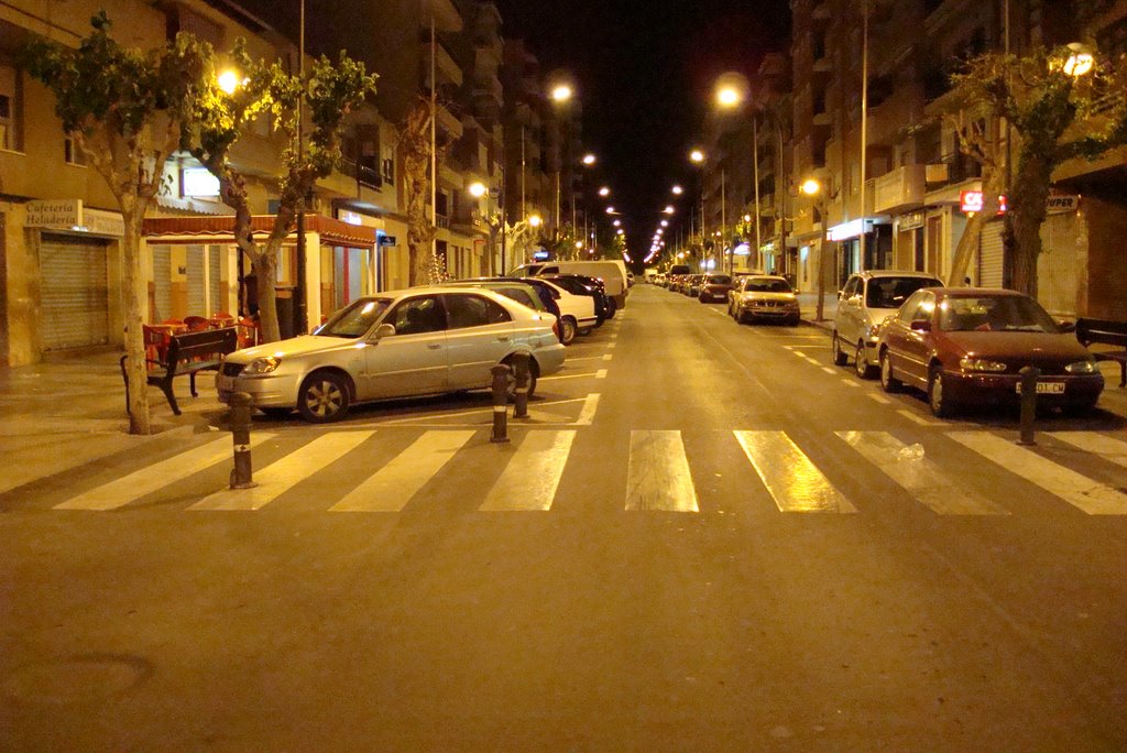 La rambla de noche by Terravan