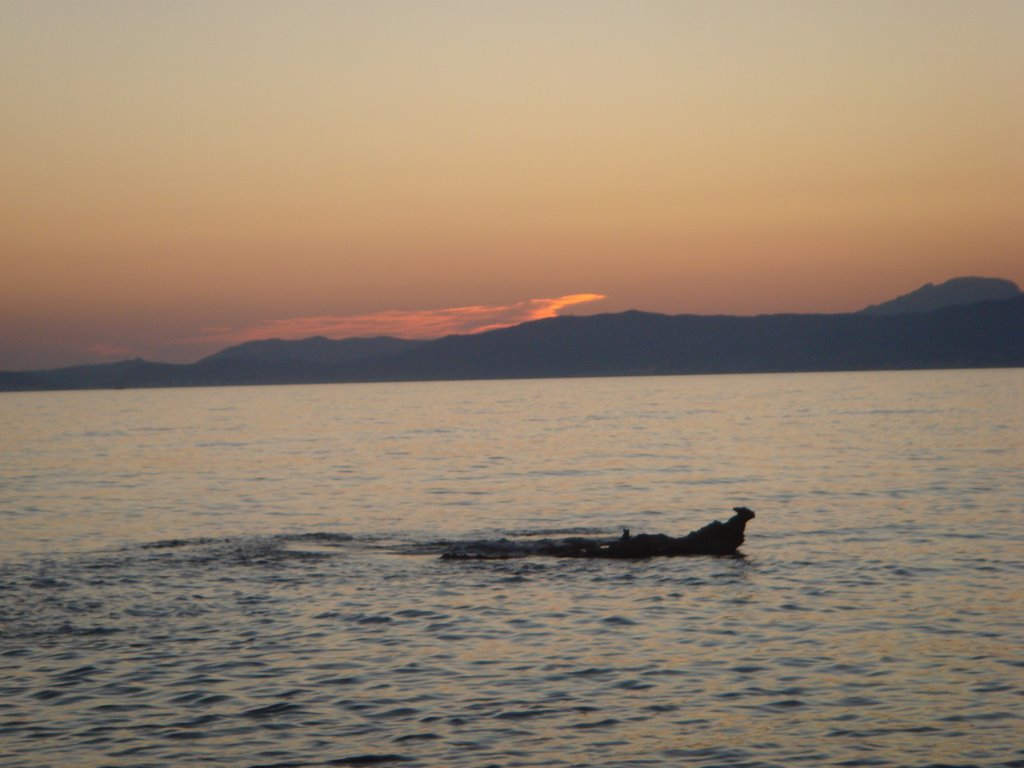 Atardecer puig de Ros by Juana Gallego