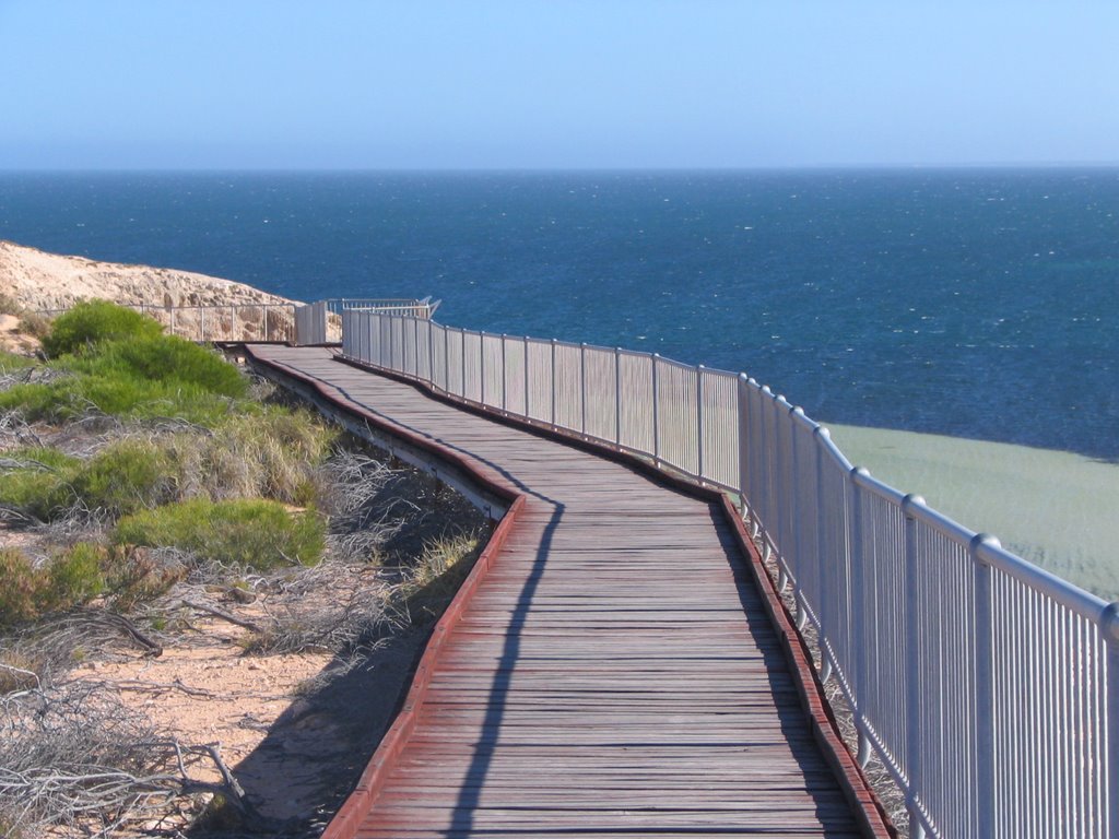 Cliff Top Boardwalk by Wibo Hoekstra