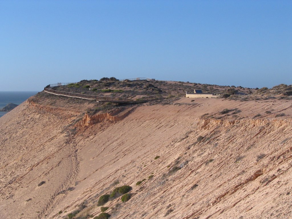 Eagle Bluff - Boardwalk closeup by Wibo Hoekstra