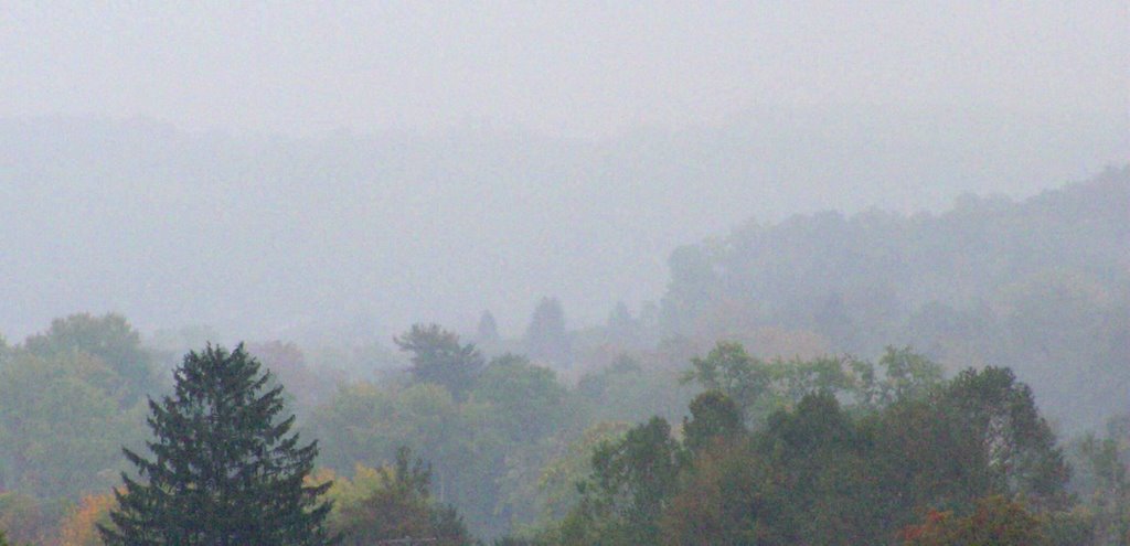 French Creek valley afternoon autumnal rain by Gorestravels