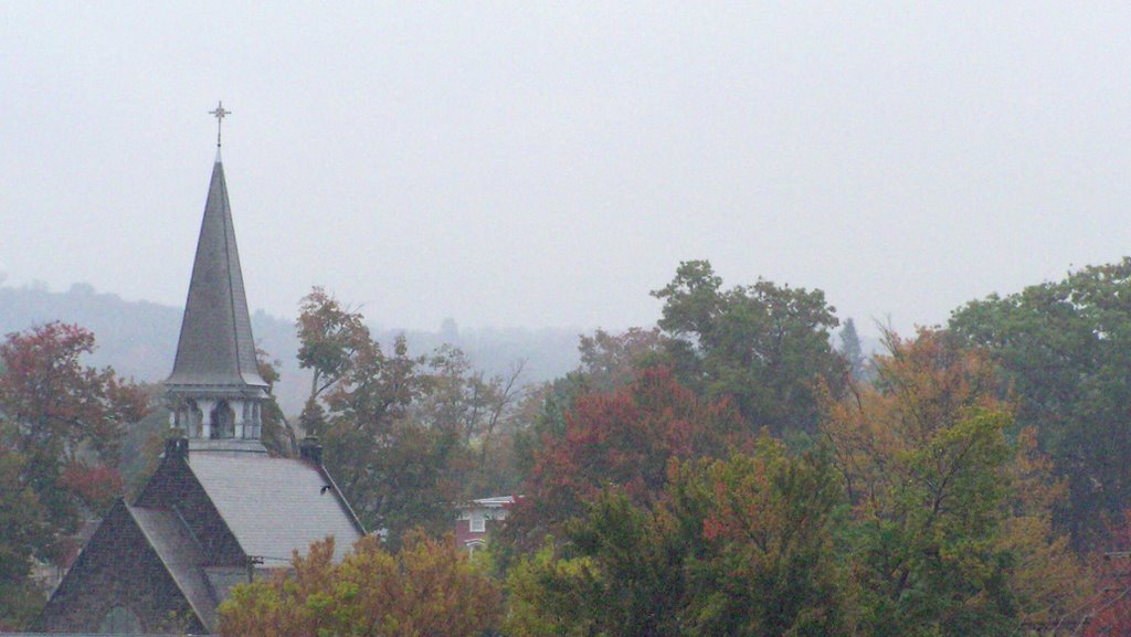 Meadville autumnal afternoon rain 1 by Gorestravels