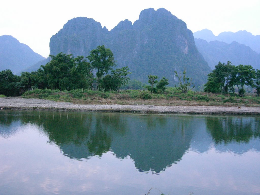 Landscape Vangviang by NicolasGaube