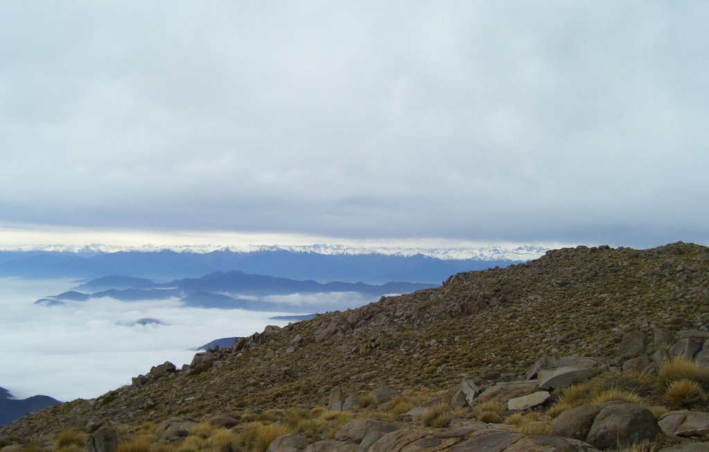 Vista de la cordillera by alonso espinoza roja…