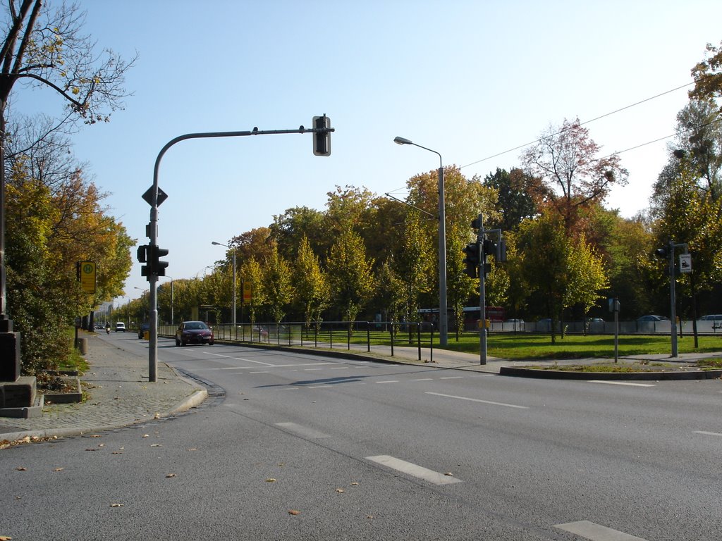 Gruna /Stübelallee/Blick auf den Großen Garten by Dresdner7777