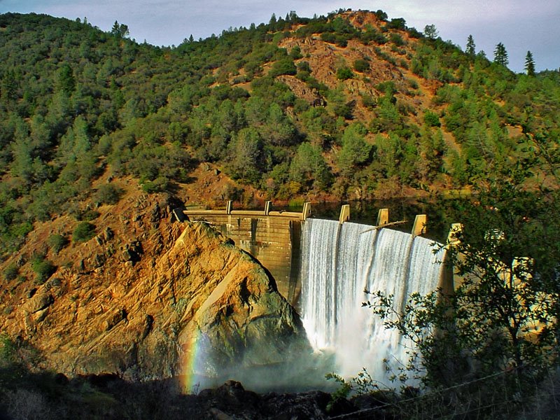 Clementine Dam on the American River by BMV