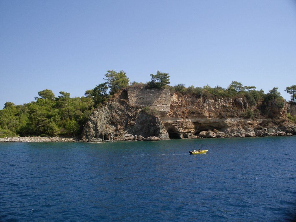 Phaselis - View from a Boat by Reiseblog