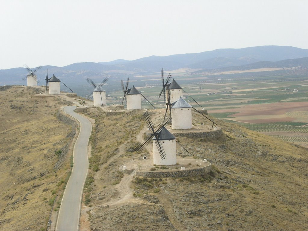 Molinos Consuegra Toledo by Antonio Gª Noguera