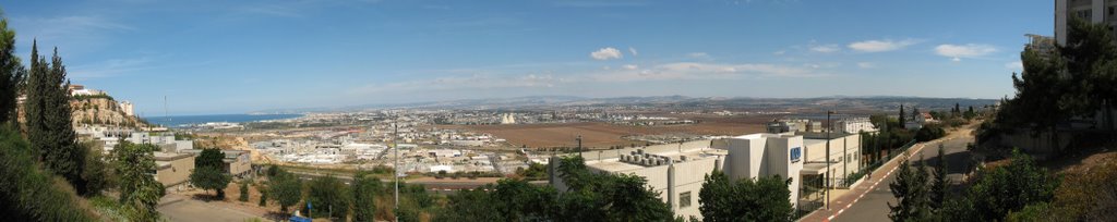 Panorama of Haifa Bay by Dmitry Rudoy