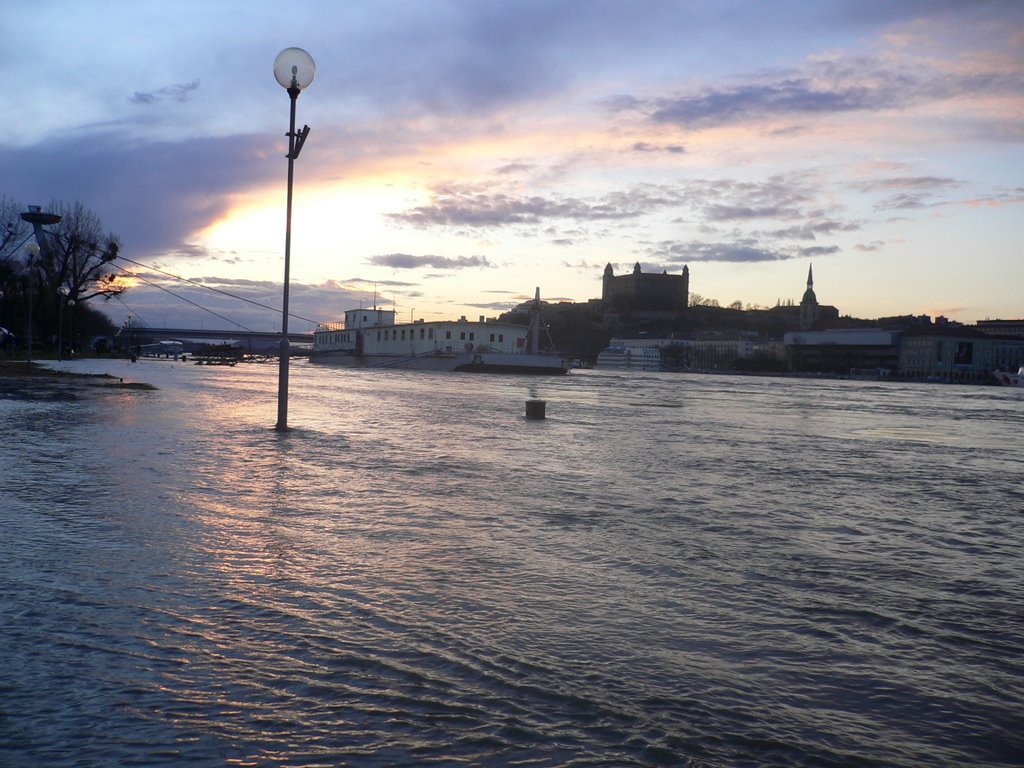 Flooded Petržalka by milos.h636