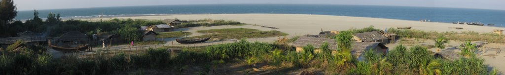 St. Martin's Island Panorama by Sayedur.Chowdhury