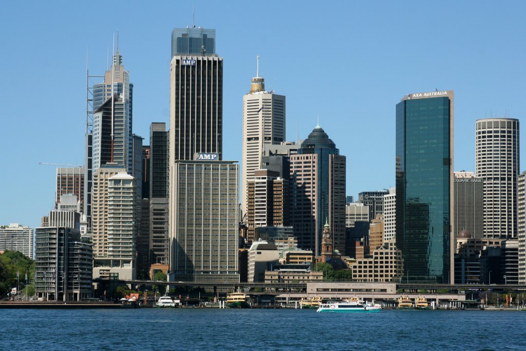 Circular quay Sydney by Paul Strasser