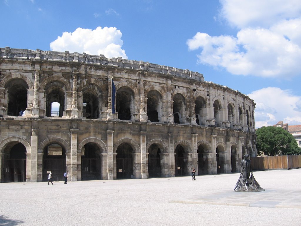 Amphitheatre in Nimes by harisman712