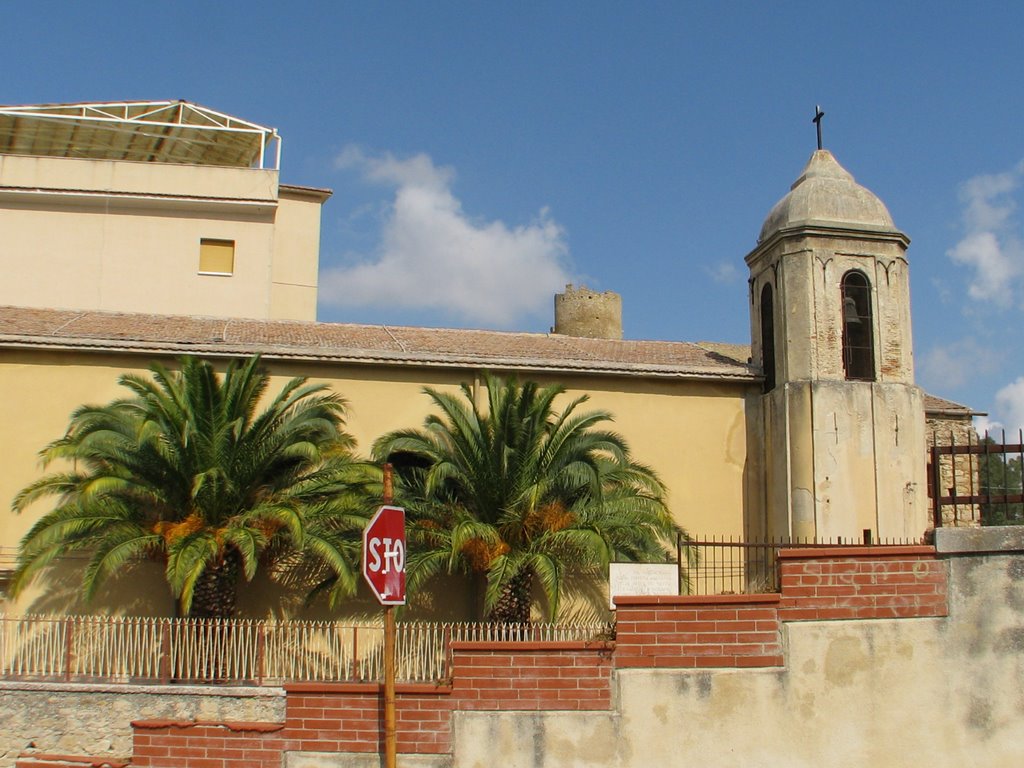 Campanile della chiesa annessa all'Istituto Boccone del Povero by Agostino Lo Presti