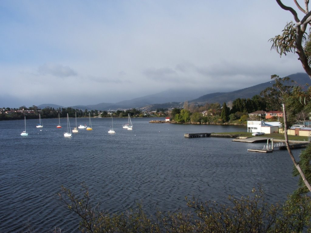 Austin's Ferry from Derwent Retreat by tomfrombrisbane