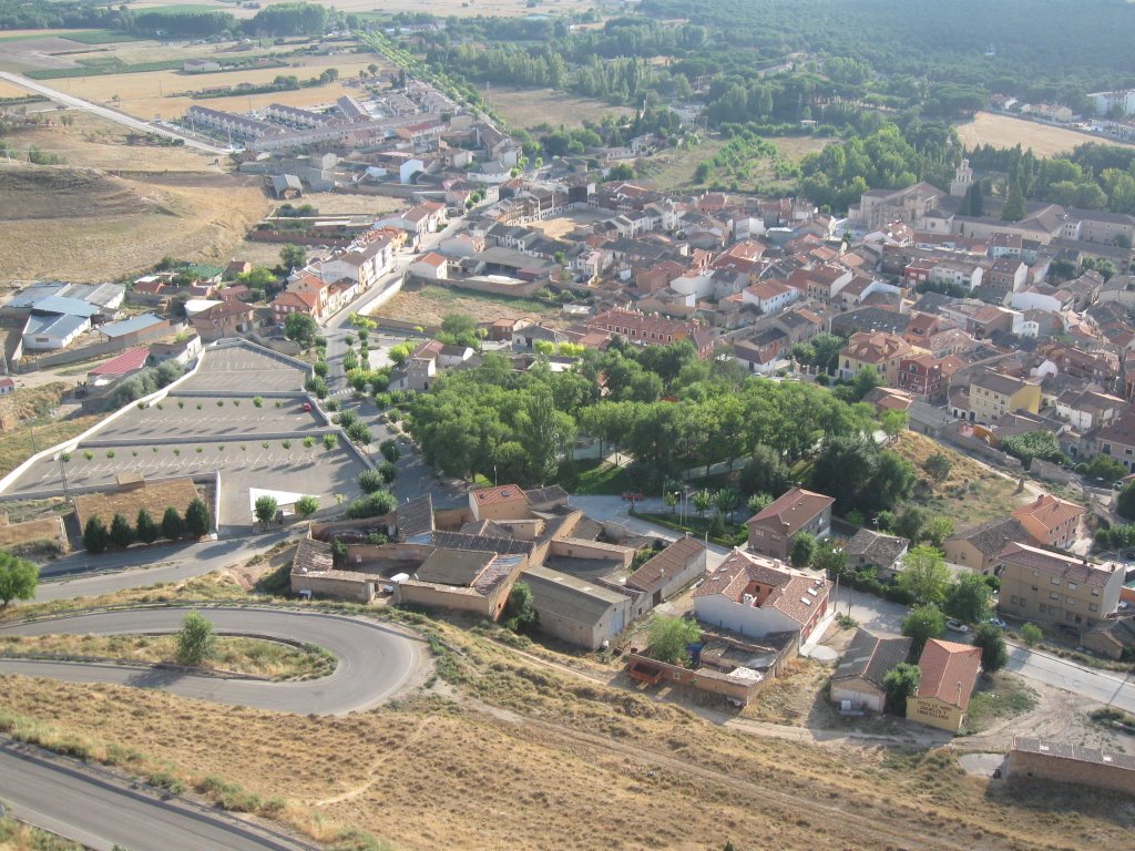 Peñafiel desde el castillo by Joaquín Vilas