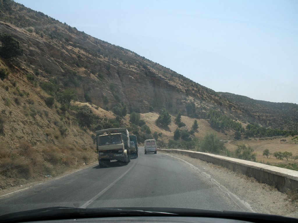 Tiaret-Guertoufa Route d'Oran by kokomani