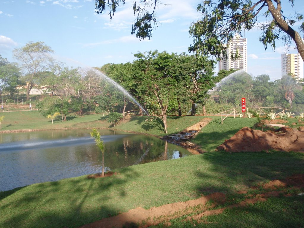 Aeração da represa do Parque Flamboyant. by RioPreto