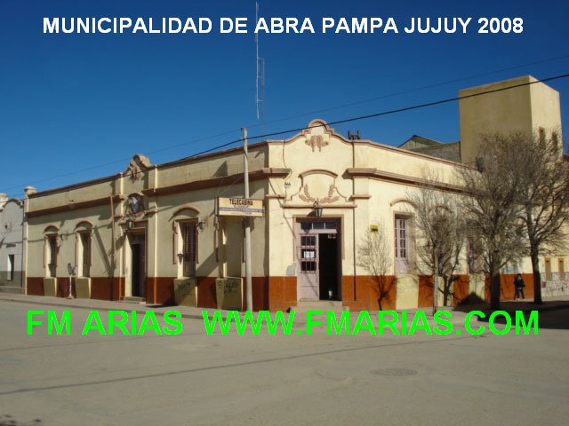 MUNICIPALIDAD DE ABRA PAMPA JUJUY FM ARIAS by FM ARIAS